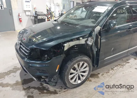 2018 Volkswagen Tiguan 2.0T Se/2.0T Sel from USA, damaged, VIN 3VV2B7AX8JM113976